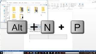 The Most Amazing Shortcuts For Microsoft Word User - MS Word Hot Keys For Power User