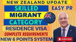 Skilled Migrant Category Resident Visa - New Zealand 6 Point System