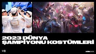 T1: 2023 Dünya Şampiyonası | Resmi Kostüm Tanıtımı - League of Legends