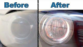 M3 Headlight Restoration featuring Auxito