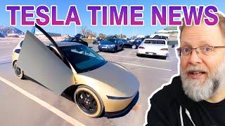 Cybercab Sneak Peek in Daylight | Tesla Time News 426