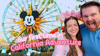 OUR FIRST TIME IN DISNEY CALIFORNIA ADVENTURE!