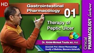 GIT Pharmacology (Ar) - 01 - Therapy of peptic ulcer disease