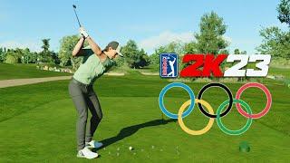 MY CRAZIEST ROUND IN PGA TOUR 2K23 - Olympics Qualifying All 4 Rounds