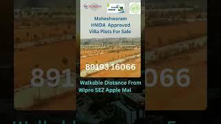 Shadnagar HMDA Approved Open Plots For Sale|Maheshwaram HMDA Villa Plots For Sale|Mansanpally HMDA