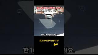 팰리세이드의 트렁크 크기? 농담 아니라 10개 이상 들어갈걸요?