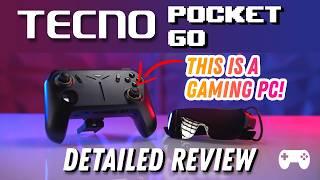 A PC in a controller! Tecno pocket Go detailed overview, testing, and review.