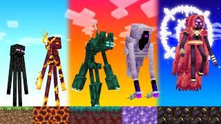 Minecraft but Endermen have Relatives