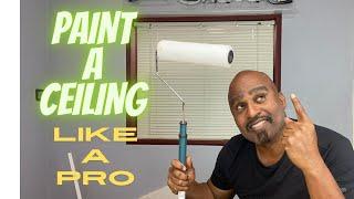 HOW TO USE A PAINT ROLLER FOR CEILINGS