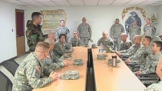 AFN Casey - AFN Korea Update - 1 BSTB MP Soldiers learn how to use handcuffs