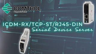 Pepperl+Fuchs Comtrol ICDM-RX/TCP-ST/RJ45-DIN