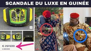 La Guinée sous Mamady Doumbouya : Une montre de 280 000$ Alors que les Guinéens meurent de faim