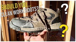 Should you...clean your construction work boots? | Sneaker Cleaning