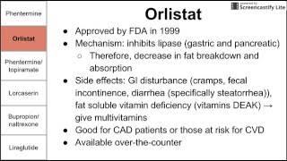 Anti-obesity medication