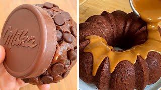 Satisfying Chocolate Cake Decorating Recipe | Amazing Cake and Dessert Compilation | So Yummy