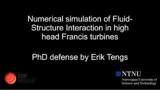 PhD defense at NTNU - Erik Tengs, EDRMedeso 2019