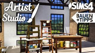 Grundriss: Artist Studio #1 Bauen in Die Sims 4 mit allen Packs