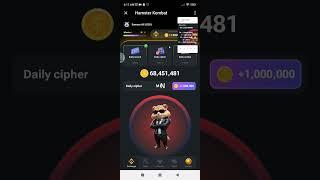 26 June Morse Code Hamster Kombat  | 1Million Points Daily Cipher | Hamster kombat today morse code