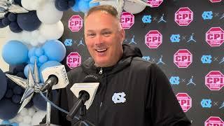 UNC Geoff Collins Game Week Press Conference: Duke | Inside Carolina Interviews