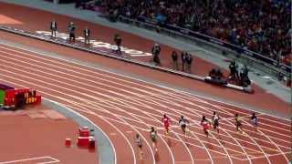 Allyson Felix 200m Semi Final, London 2012 Olympics