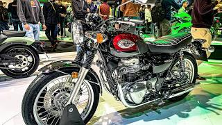 All New Retro Bikes Yamaha Kawasaki BMW Moto Guzzi Triumph For 2025 & 2024