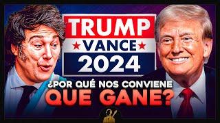 ¿Por qué a Milei le conviene que gane Donald Trump? 