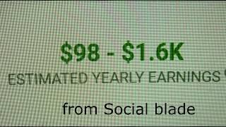 SocialBlade is incorrect