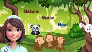 Letter N | Learn ABCs | Phonics for Kids | Nursery Rhymes | Kids Songs | Alphabet Song | ABC Phonics