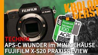 APS-C WUNDER im MINIGEHÄUSE - FUJIFILM X-S20 PRAXISREVIEW  Krolop&Gerst