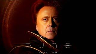 Dune Part TWO Christopher Walken as Padishah Emperor Shaddam Corrino IV