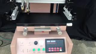 Flat bed Silk Screen Printer model SP-3050