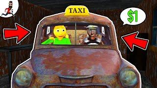 Granny Taxi vs Baldi vs Scary teacher vs Ice Scream  Funny horror Animation Granny and Grandpa