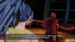 Iori Yagami Tells Leona To Mind Her Business | King of Fighters XV #KoFXV