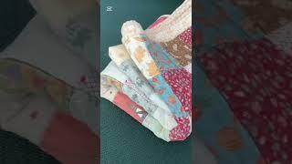 퀼트조각이불정사각형 이어서 손바느질#quilt#소이작업실 #손바느질 #퀼트이불#바느질