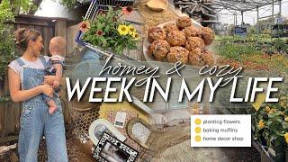 WEEK IN MY LIFE | home decor shop, thrifting, baking muffins, park date, & something I need to do...