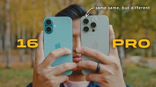 iPhone 16 vs 16 Pro (vs iPhone 15 Pro)- Initial Impression, Camera Test and Comparison