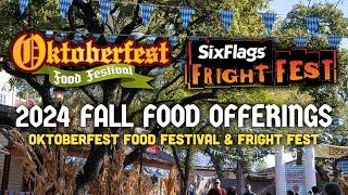 Oktoberfest Food Festival & Fright Fest 2024 Feature Tons of Specialty Foods | Six Flags Over Texas