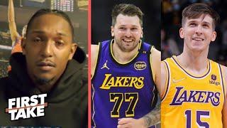 FIRST TAKE | Can Luka Doncic & Austin Reaves save the Lakers? - Lous reacts to LeBron out 1-2 weeks