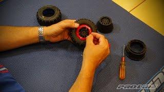 Pro-Line HOW-TO: Mount Short Course Bead-Loc Wheels