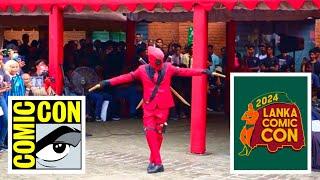 LANKA COMIC CON 2024 | COSPLAY SHOW | SRI LANKA | DEADPOOL NSYNC BYE BYE BYE DANCE | NYCC 2024