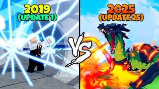 2019 Quake V1 vs 2025 Insane Broken Builds..  | Blox Fruits