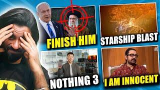 Israel Target is Khamenei Now | SpaceX Starship Big Explosion, Blackbox in US, Amir Khan on Turkey