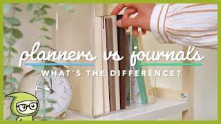 Should you get a planner or journal? 