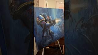 Warhammer 40k oil painting! #warhammer40k #warhammer #warhammer40000 #art