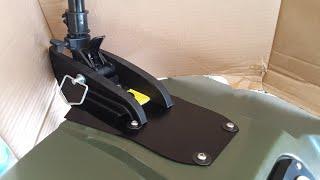 Quick Release Transom Trolling Motor Mount