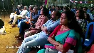 Noted painter TK Hareendran on IRPSA activist and Sculptor KP Krishnakumar
