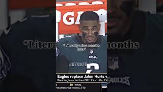 Jalen Hurts’s journey to dominating the Superbowl#nfl #shorts