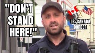 1st Amendment Audit, US/Canada Border: Cops Call The Cops On Photographers