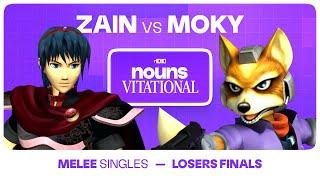 Nounsvitational 2024: Zain (Marth) vs moky (Fox) SSBM Melee Losers Finals