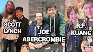 I Chatted With Joe Abercrombie, Scott Lynch, R.F. Kuang, and Top Fantasy Authors! (UK Travel Vlog 2)